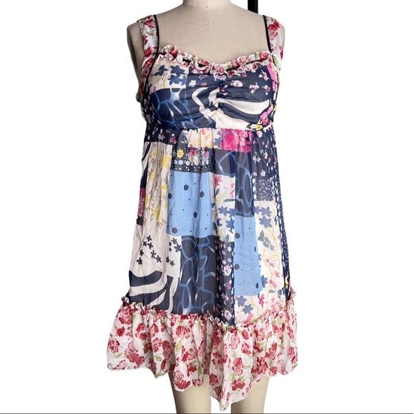 Vintage Dresses & Skirts - 🔥3 for $30🔥 Floral patchwork dress 4